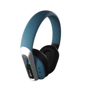 Klip Xtreme – KWH-750BL – Headphones – Para Home audio / Para Portable electronics / Para Professional audio / Para Cellular phone – Wireless – 40Hr Blue color