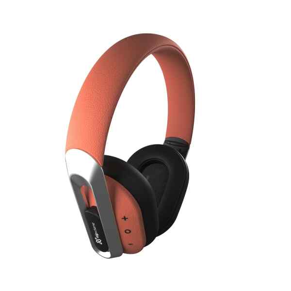 Klip Xtreme – KWH-750CO – Headphones – Para Home audio / Para Portable electronics / Para Professional audio / Para Cellular phone – Wireless – 40Hr Coral color