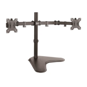 Klip Xtreme KPM-311 – Base – para 2 pantallas LCD – plástico, acero de alta calidad – negro – tamaño de pantalla: 13″-32″ – soporte para escritorio