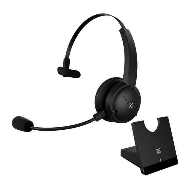 Klip Xtreme – KCH-905 – Headset – Para Conference / Para Home audio – Wireless – Charging Base