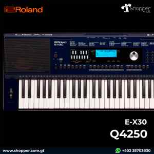 E-X30 – ROLAND | Teclado portatil digital de 6 teclas y 12 almohadillas