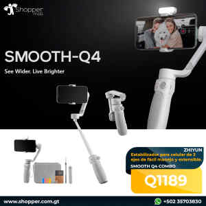 Smooth Q4 Combo | Estabilizador para celular – ZHIYUN