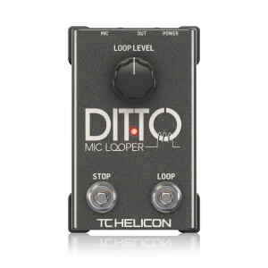 TC Electronics – Pedal DITTO MIC Looper Efecto para voz
