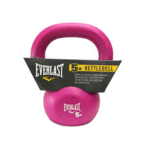 Mancuerna Ketbell de 5 Lb Fucsia PVC | EVKB2S05 | Everlast