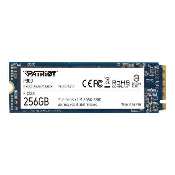 M.2 de 256GB PCI-E 3.0 P300 | TU9031XT | Patriot M.2 de 256GB PCI-E 3.0 P300 | TU9031XT | Patriot