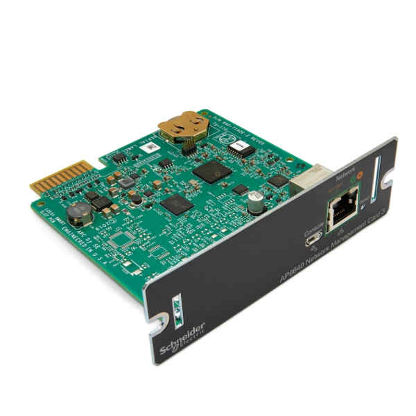 APC Network Management Card 3 with PowerChute Network Shutdown – Adaptador de administración remota – 1GbE – 1000Base-T – para P/N: SMTL2200RM2UC, SMTL2200RM2UCNC, SMTL3000RM2UC, SMTL3000RM2UCNC, SMX1500RM2UCNC