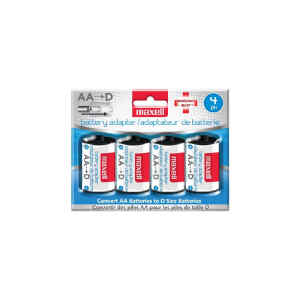 Convertidor de baterias AA a D | MBS-D – MAXELL