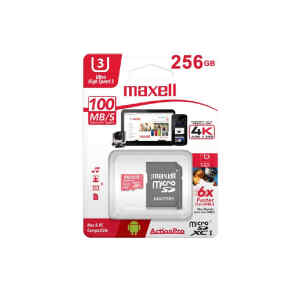 Tarjeta de memoria SD 256GB | MCSD-256UHS-3 – MAXELL