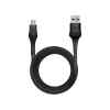 Maxell – Cable USB a Micro USB color negro de 6ft – CB-JEL-MICRO-6FT