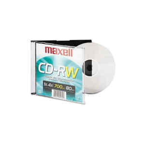 Maxell – CD-RW 700MB 80min Regrabable – CD-RW700