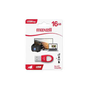 Memoria usb de 16gb rojo | USBK-16 USB KEY – MAXELL