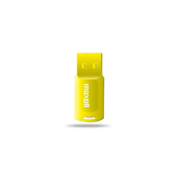 Memoria usb de 16gb amarillo | USBS-16  – MAXELL