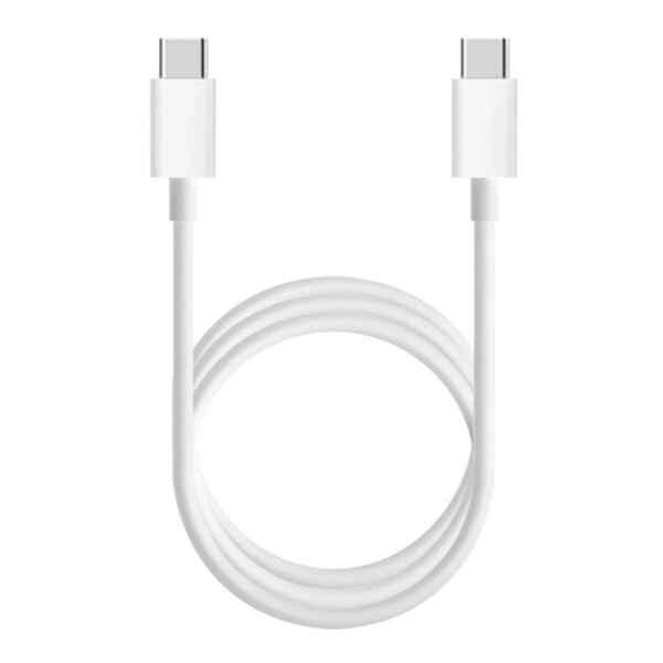 Xiaomi Mi – Cable USB – 24 pin USB-C (M) a 24 pin USB-C (M) – 5 A – 1.5 m – blanco