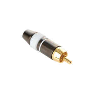conector rca blanco metalico, rean | YS373-WE | Neutrik