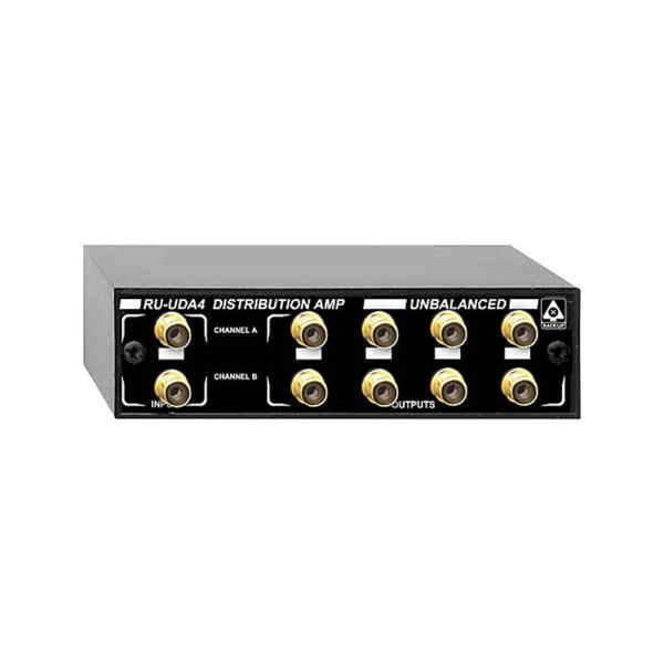 amplificador distribuidor de audio 1×4 24v dc | RDL-RU-UDA4