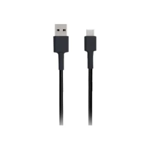 Xiaomi Mi Braided – Cable USB – USB (M) a 24 pin USB-C (M) – USB 2.0 – 3 A – 1 m – negro