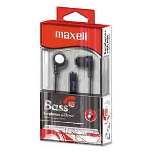 Audifonos basicos estereo negro | IN-BAX – MAXELL