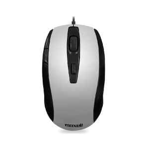 Mouse optico de 5 botones gris | MOWR-105 – MAXELL