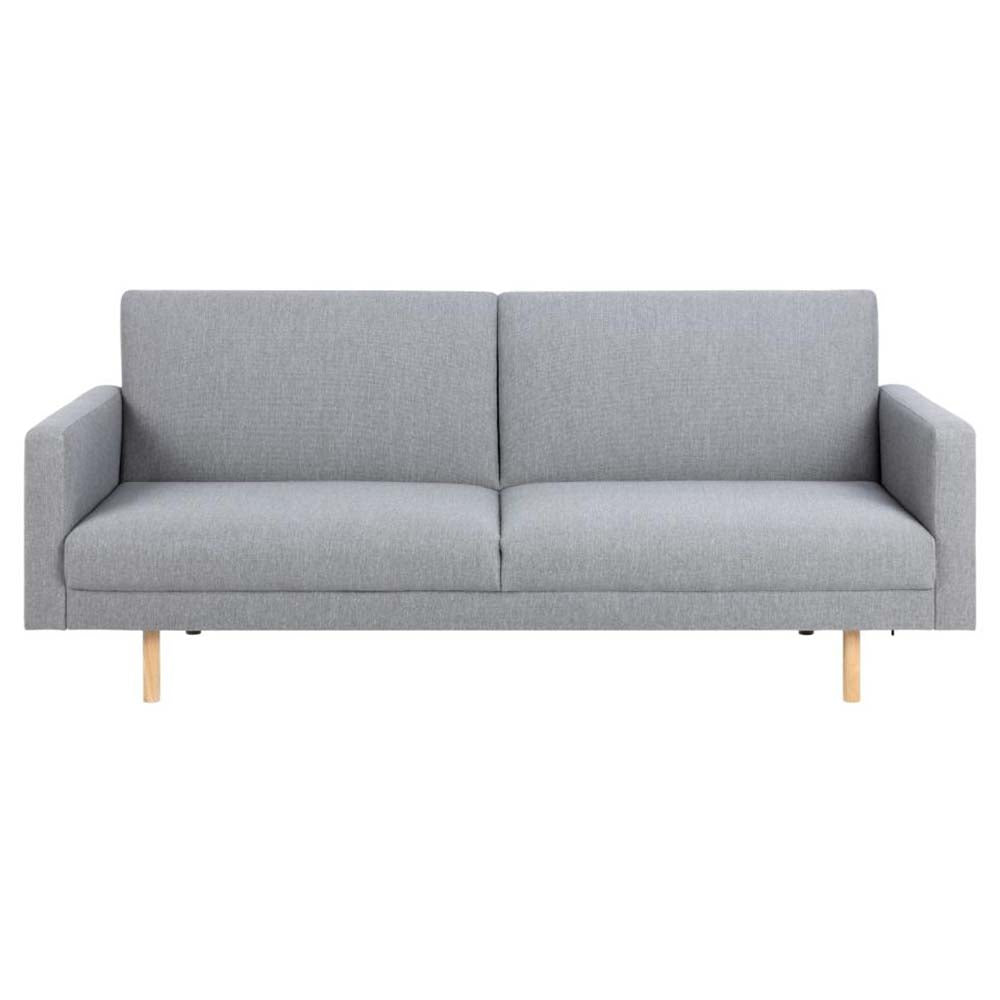 Sofacama comodo y robusto gris LENOLA