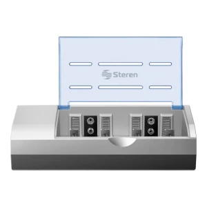 Cargador de pilas “AA, AAA, C, D y 9V | STEREN