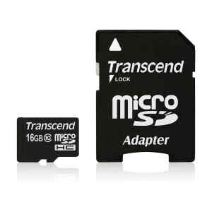 MEMORIA SD MICRO 16GB CLASE 10 | TS16GUSDHC10 – Transcend