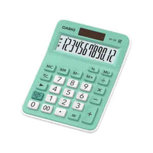 Calculadora de Mesa compacta mini 12 Verde | MX-12B-GN – Casio