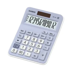 Calculadora de Mesa compacta mini 12 Celeste | MX-12B-LB – Casio