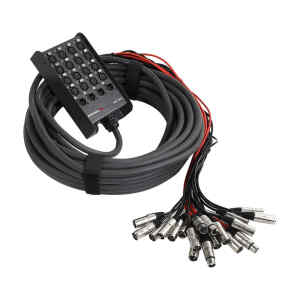 Snake de 25m 20 canales XLR 16 entradas EBN | EBN1604 – Proel