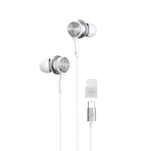 Audifonos USB-C IN EAR USB-C Blancos | EB-XC1 – Maxell