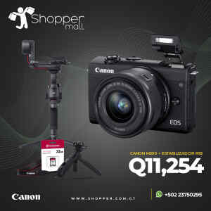 Estabilizador DJI RS3 + Camara EOS M200 15-45mm | CANON Estabilizador DJI RS3 + Camara EOS M200 15-45mm | CANON