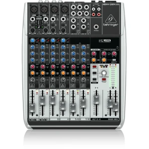 Xenyx consola de 12 entradas (4-XLR) 2/2 buses | Q1204USB – BEHRINGER