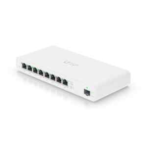 Ubiquiti UISP – Conmutador – 8 x 10/100/1000 (PoE) + 1 x Gigabit SFP – sobremesa – PoE (110 W)