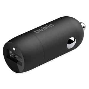 Belkin – Adaptador de corriente para el coche – 20 vatios – Fast Charge (24 pin USB-C) – negro