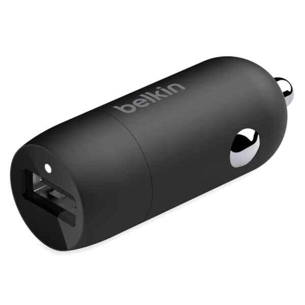 Belkin – Adaptador de corriente para el coche – 20 vatios – Fast Charge (24 pin USB-C) – negro