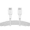 Belkin BOOST CHARGE – Cable USB – 24 pin USB-C (M) a 24 pin USB-C (M) – 1 m – blanco