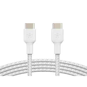 Belkin BOOST CHARGE – Cable USB – 24 pin USB-C (M) a 24 pin USB-C (M) – 1 m – blanco