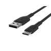 Belkin BOOST CHARGE – Cable USB – 24 pin USB-C (M) a USB (M) – 2 m – negro