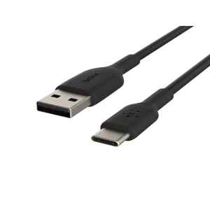 Belkin BOOST CHARGE – Cable USB – 24 pin USB-C (M) a USB (M) – 2 m – negro