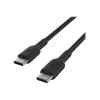 Belkin BOOST CHARGE – Cable USB – 24 pin USB-C (M) a 24 pin USB-C (M) – 1 m – negro
