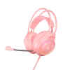 Xtech – XTH-564 – Headset – Para Computer / Para Game console – Wired – 3.5mm+USB Pink
