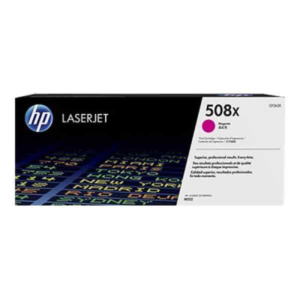 HP 508X – Alto rendimiento – magenta – original – LaserJet – cartucho de tóner (CF363X) – para LaserJet Enterprise MFP M577; LaserJet Enterprise Flow MFP M577