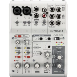 Mezclador de 6 canales AG06MK2 – Yamaha