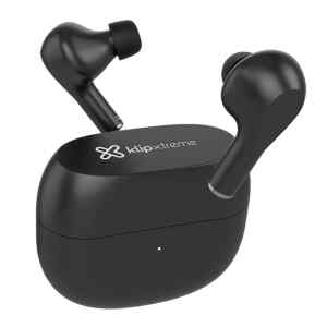 Klip Xtreme – KTE-250BK – True wireless earphones – Para Home audio / Para Portable electronics / Para Tablet / Para Cellular phone – Wireless – Wls Charging – 21h