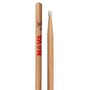 Baquetas para bateria par VIC FIRTH serie Nova color natural punta de madera longitud 16 | N5B