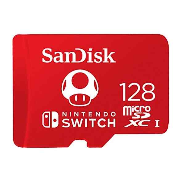 SanDisk – Flash memory card – microSDXC UHS-I Memory Card – 128 GB – Nintendo