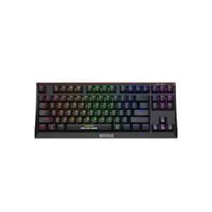 Teclado Gaming USB Tipo-C Negro RAINBOW SWITCH Azul KG953 Mecanico TKL, ANTI-GHOSTING | MARVO