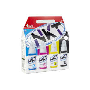 Tinta NKT GI-190 PACK 4 COL G1100/G2100/G3100/G3102 70ML | CANON