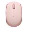 Logitech M170 Wireless Mouse, Ambidextrous, Rose – Ratón – diestro y zurdo – óptico – 3 botones – inalámbrico – 2.4 GHz – receptor inalámbrico USB – rosa