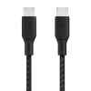 Belkin BOOST CHARGE – Cable USB – 24 pin USB-C (M) a 24 pin USB-C (M) – 2 m – negro – para Apple 10.9-inch iPad Air; Google Pixel 4a, 5, 6; Samsung Galaxy Note20, S21, S21 5G, S22
