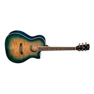 Guitarra Electroacustica con funda CBB | GA-QF CBB – CORT